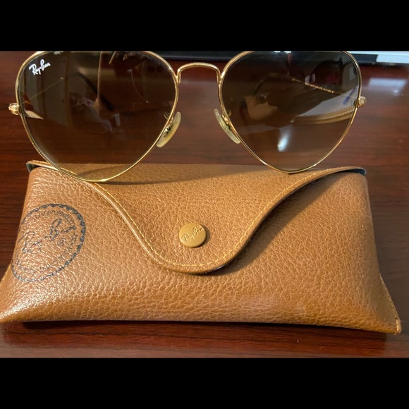 Ray-Ban aviators sunglasses - Picture 1 of 2
